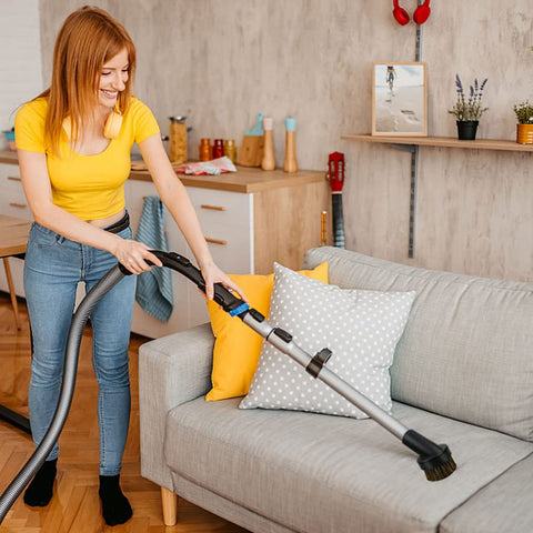 Yuntop cepillo para tapicería y teclado sin rayar.