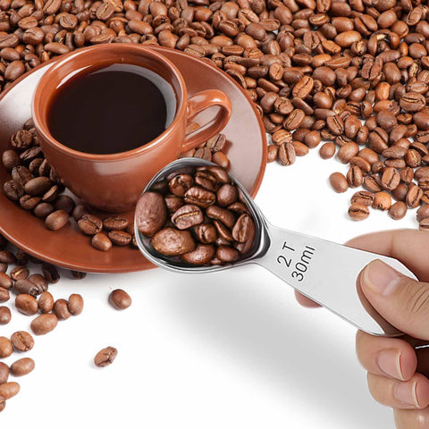 Yuntop cuchara medidora para café, té, azúcar y harina.