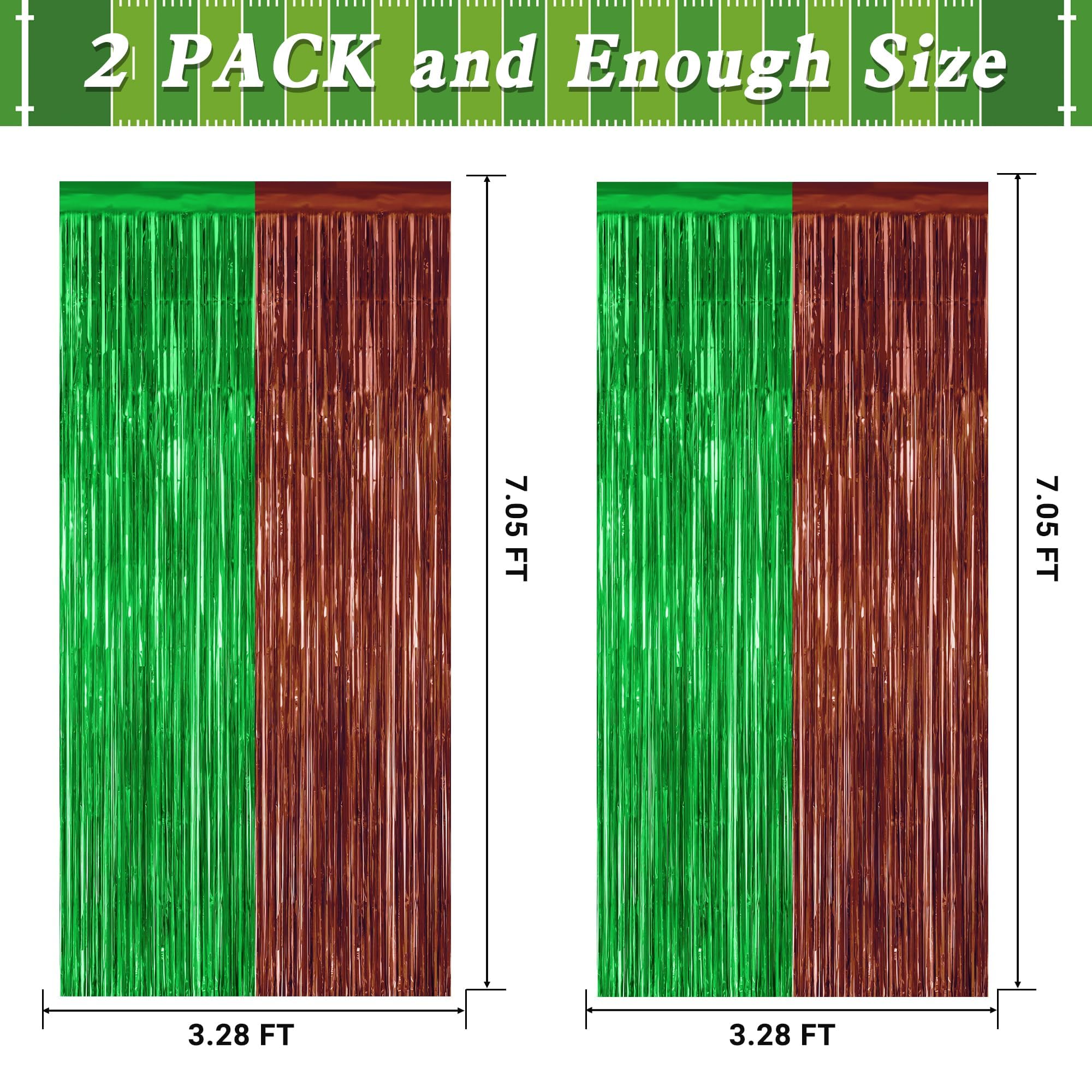 Cortinas decorativas ZATAYE para fiestas deportivas, aporta brillo y ambiente.