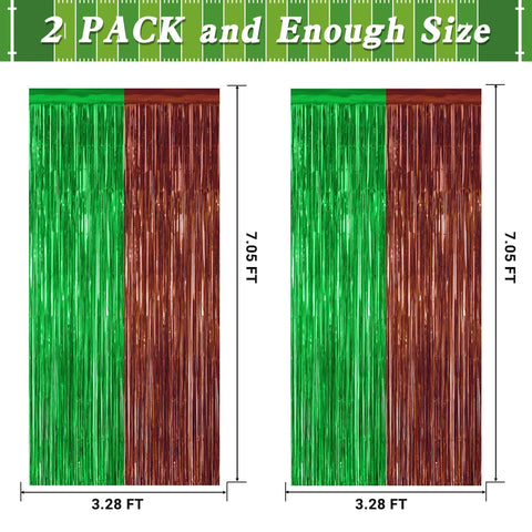 Cortinas decorativas ZATAYE para fiestas deportivas, aporta brillo y ambiente.