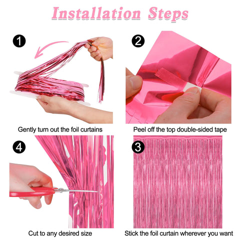 ZATAYE fondo rosado para fotos con efecto reflejo suave.