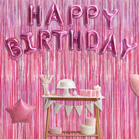 Fondo rosa glitter de ZATAYE para fotografía y decoración