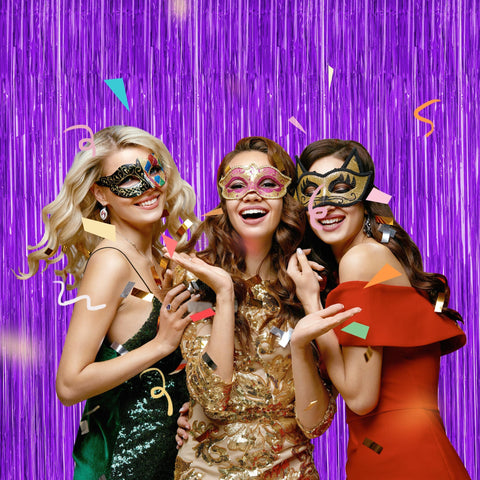 Prop de foto ZATAYE morado para sesiones temáticas