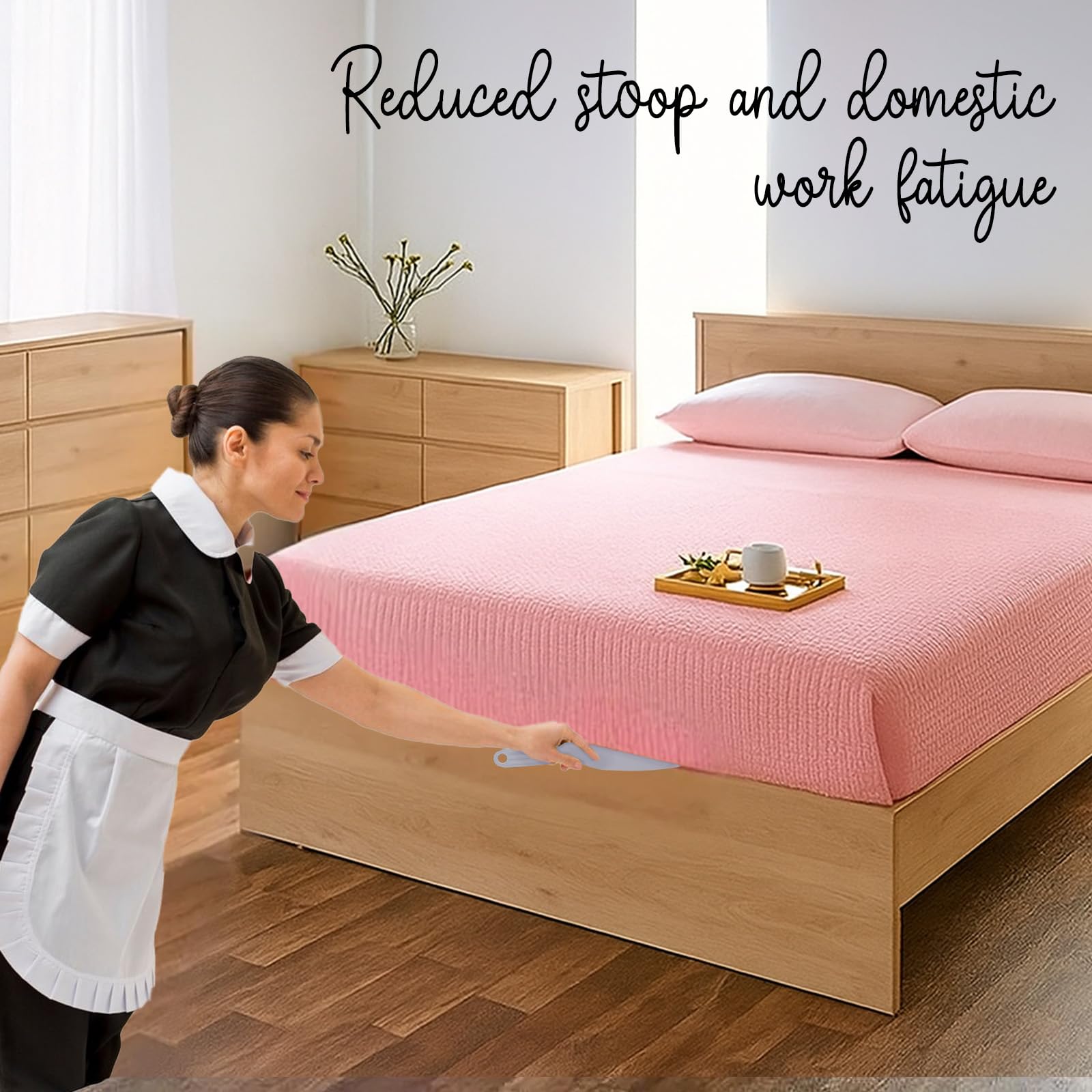 ZEYIYER ayuda rápida para hacer la cama sin esfuerzo